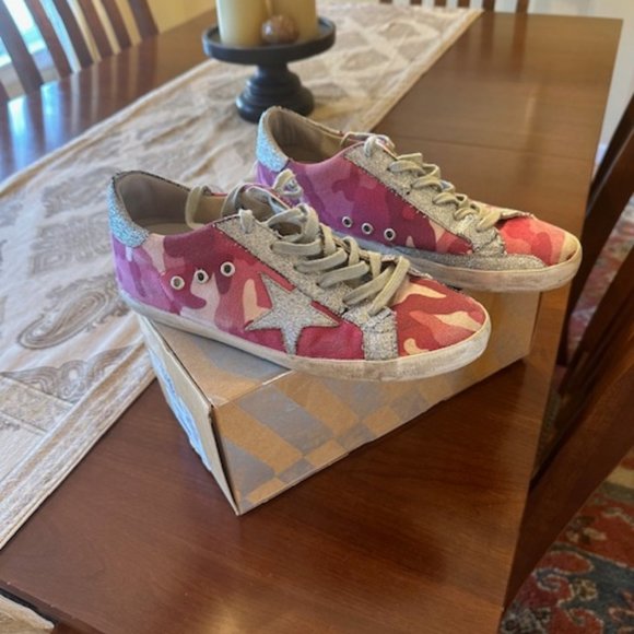 Golden Goose Superstar Women's Pink 10B - Picture 3 of 10